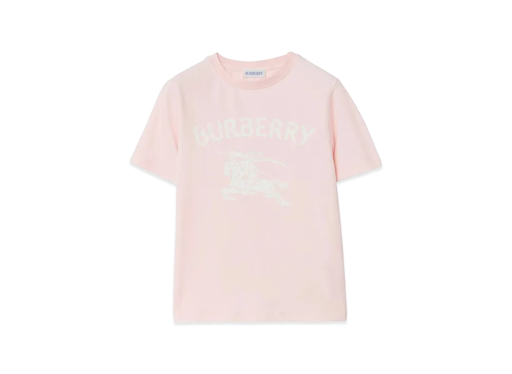 Burberry Kids KG5 Cedar Stamp EKD T-Shirt "Ice Pink"