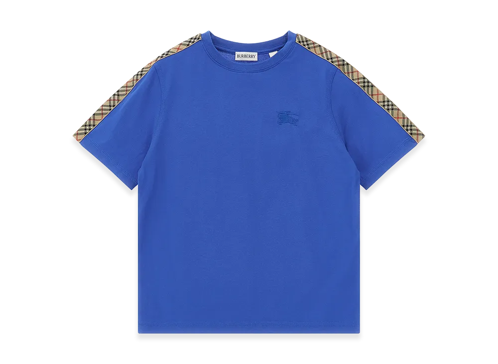 Burberry Kids cedar T-Shirt "Blue"