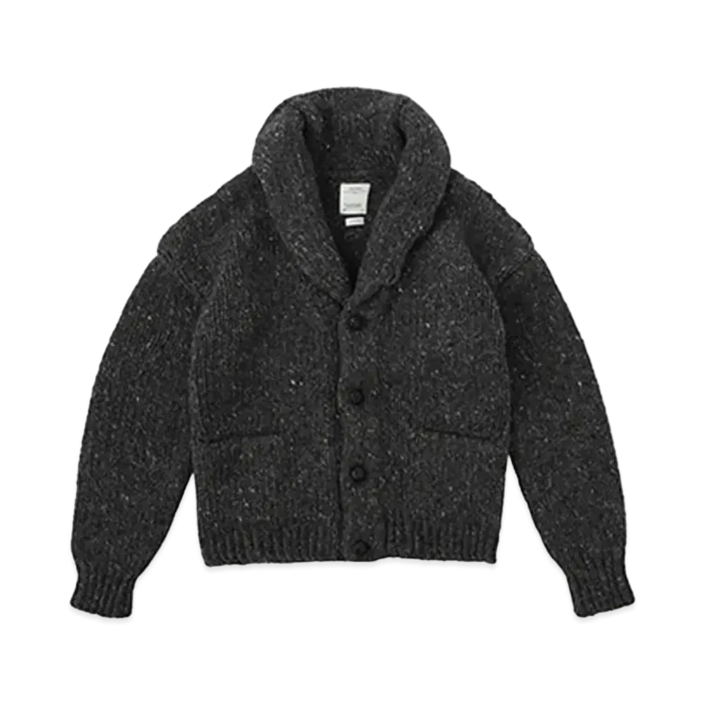 visvim COWICHAN SHORT HAND-KNIT "Grey"