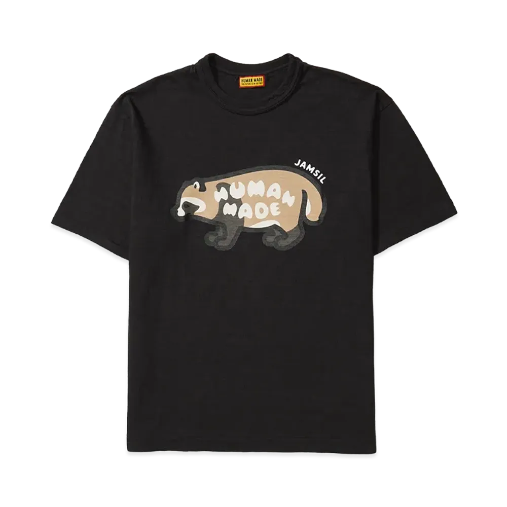 HUMAN MADE Animal Graphic T-Shirt Jamsil "Black"