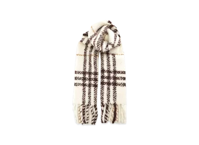 Burberry Chck Boucle Scf "Gray"