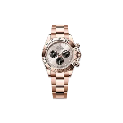 ROLEX Cosmograph Daytona 40mm Everose Gold 126505 "Sundust Bright Black"
