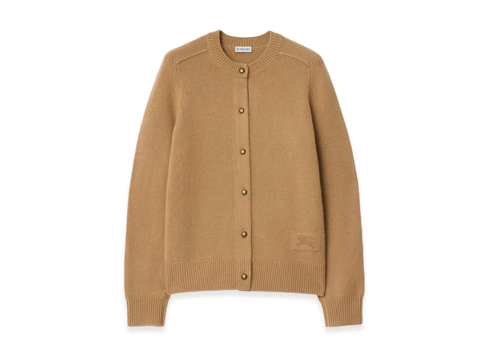 Burberry Women's Cashmere Cardigan "Butterscotch Brown"