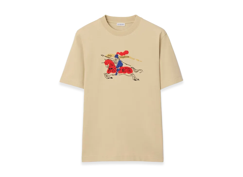 Burberry EKD Cotton Tee "Limestone Beige"