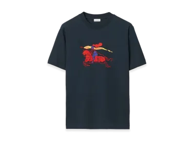 Burberry EKD Cotton Tee "Navy"