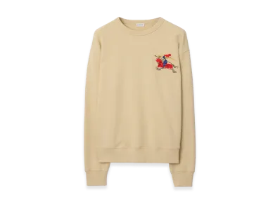 Burberry EKD Cotton Sweatshirt "Limestone Beige"