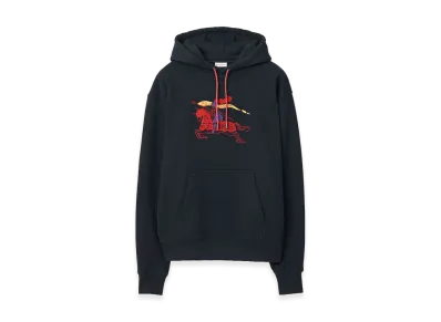 Burberry EKD Cotton Hoodie "Navy"