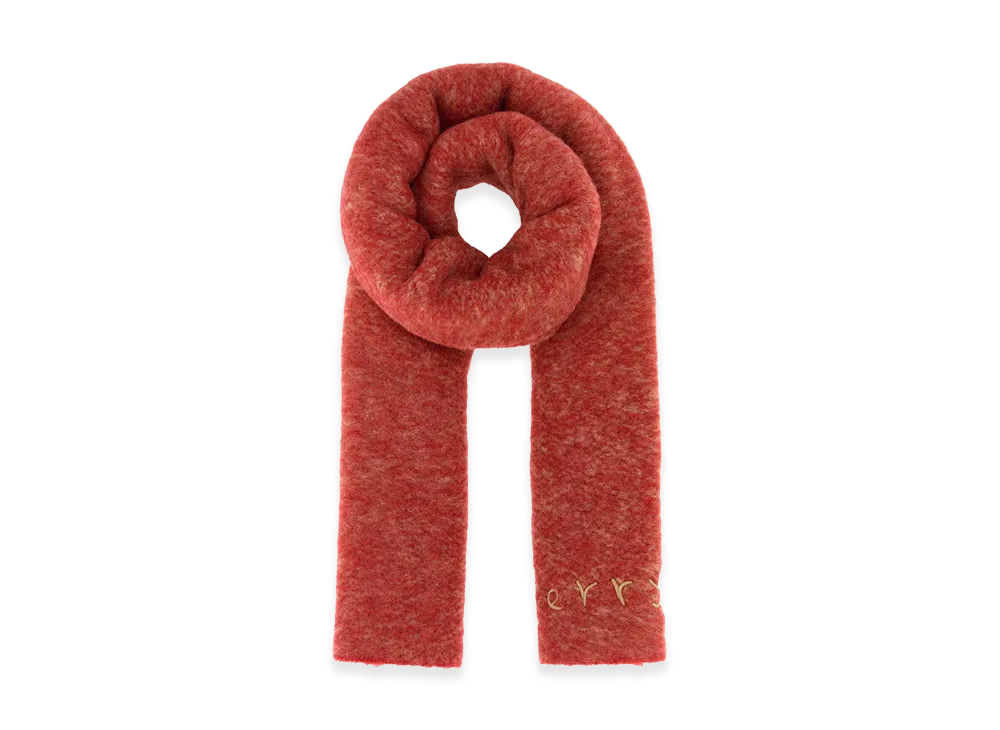 Burberry Two-Tone Alpaca Blend Scarf "Printed"