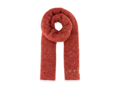 Burberry Two-Tone Alpaca Blend Scarf "Printed"