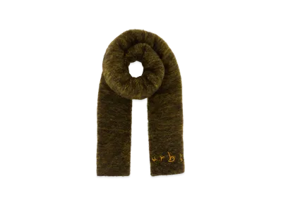 Burberry Two-Tone Alpaca Blend Scarf "Checked"