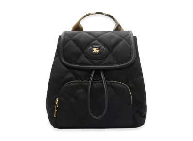 Burberry Women's Mini Horseshoe Backpack "Black"