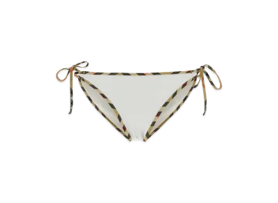 Burberry Women's Stretch Nylon Bikini Bottom "White"