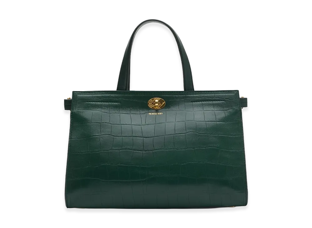 Burberry Women's Small Cotswolds Tote "Ivy Green"