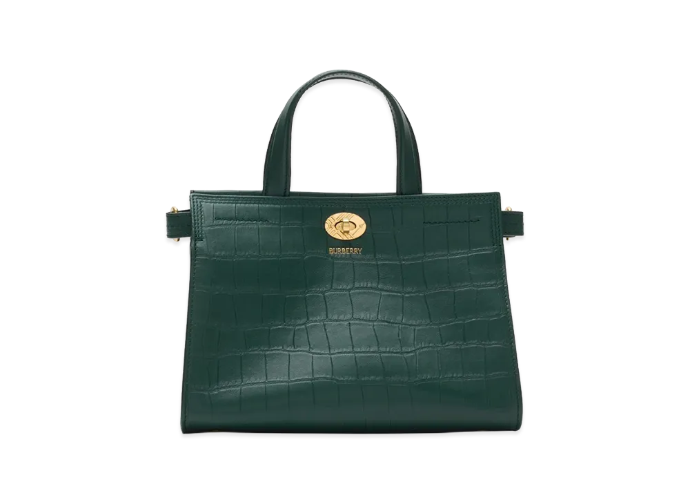 Burberry Women's Mini Cotswolds Tote "Ivy Green"