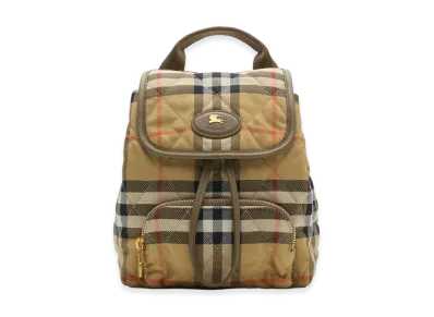 Burberry Women's Mini Horseshoe Backpack "Sand Beige"