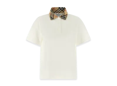 Burberry Women's Imogen Polo Shirt "White"