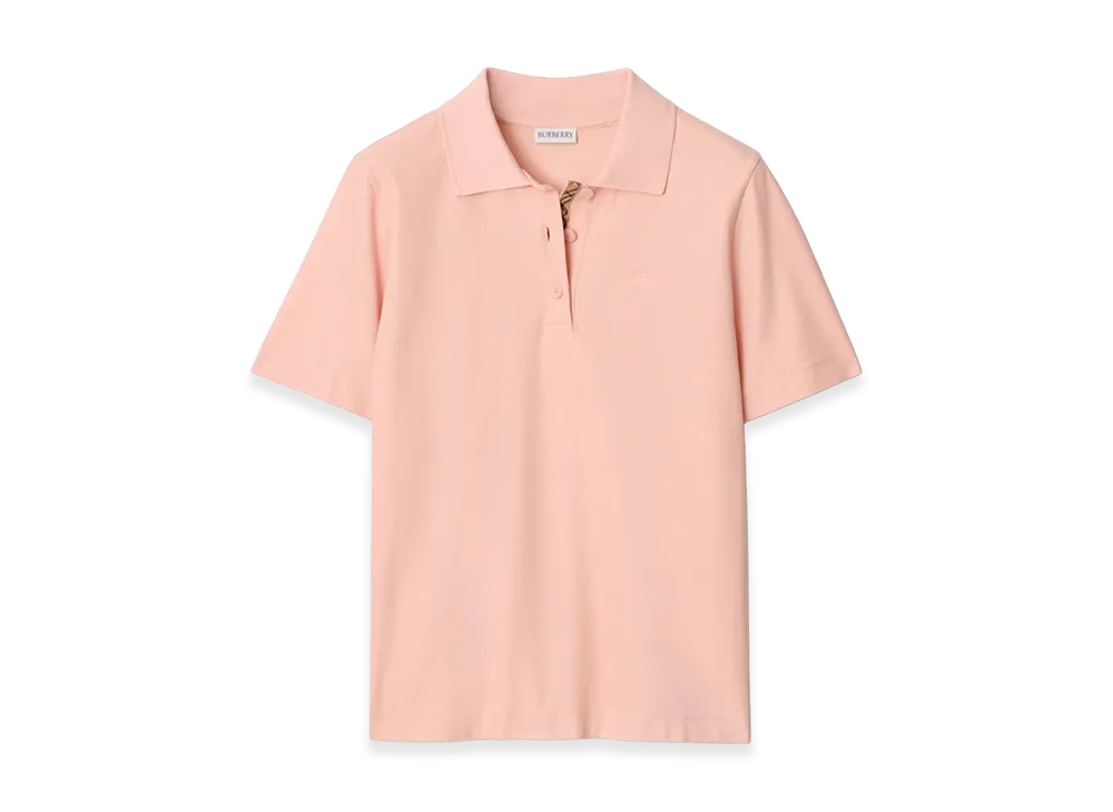 Burberry Women's Cotton Polo Shirt "Posy Pink"