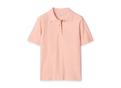 Burberry Women's Cotton Polo Shirt "Posy Pink"