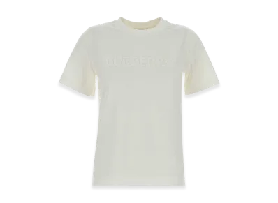 Burberry Women's Cotton T-Shirt "White"