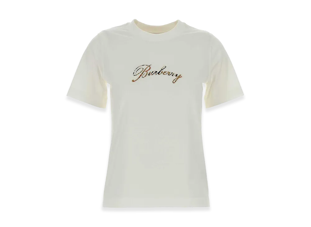 Burberry Women's Cotton T-Shirt "White"
