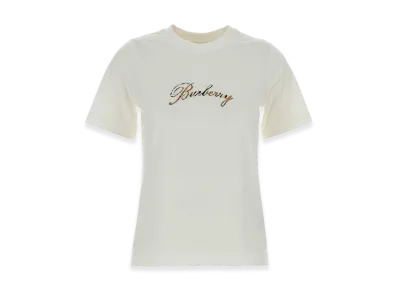 Burberry Women's Cotton T-Shirt "White"