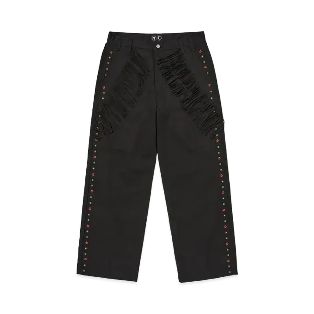 THUG CLUB Castle Cowboy Pants "Black"
