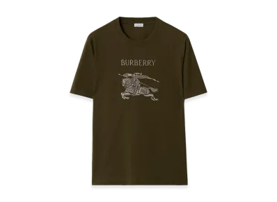 Burberry EKD Cotton Tee "Marsh Green"