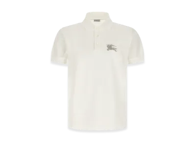 Burberry Embroidery Polo Shirt "Beige"