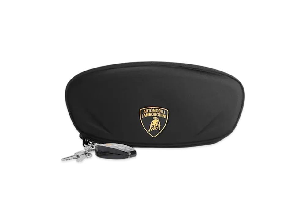 BALENCIAGA Automobili Lamborghini Clutch With Charms "Black"