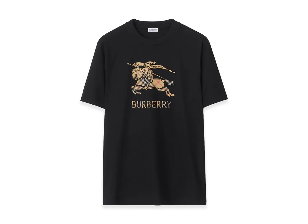 Burberry EKD Ombre Cotton Tee "Black"