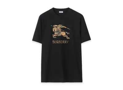 Burberry EKD Ombre Cotton Tee "Black"