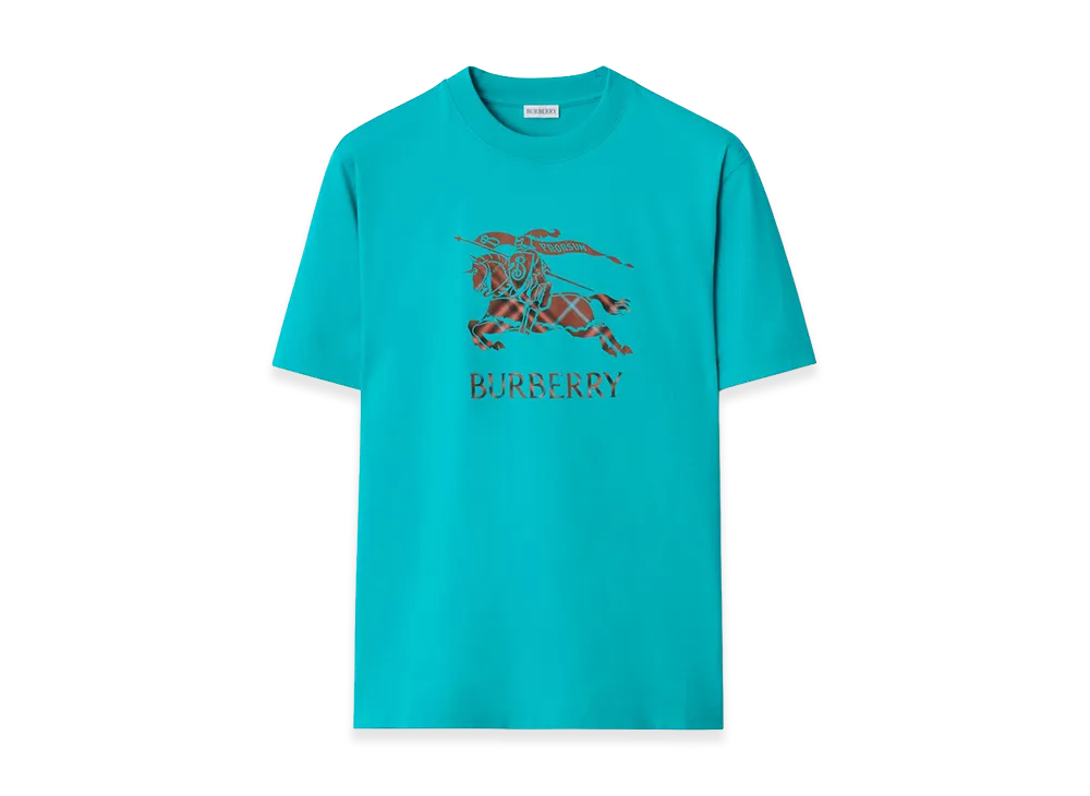 Burberry EKD Ombre Cotton Tee "Atom Blue"