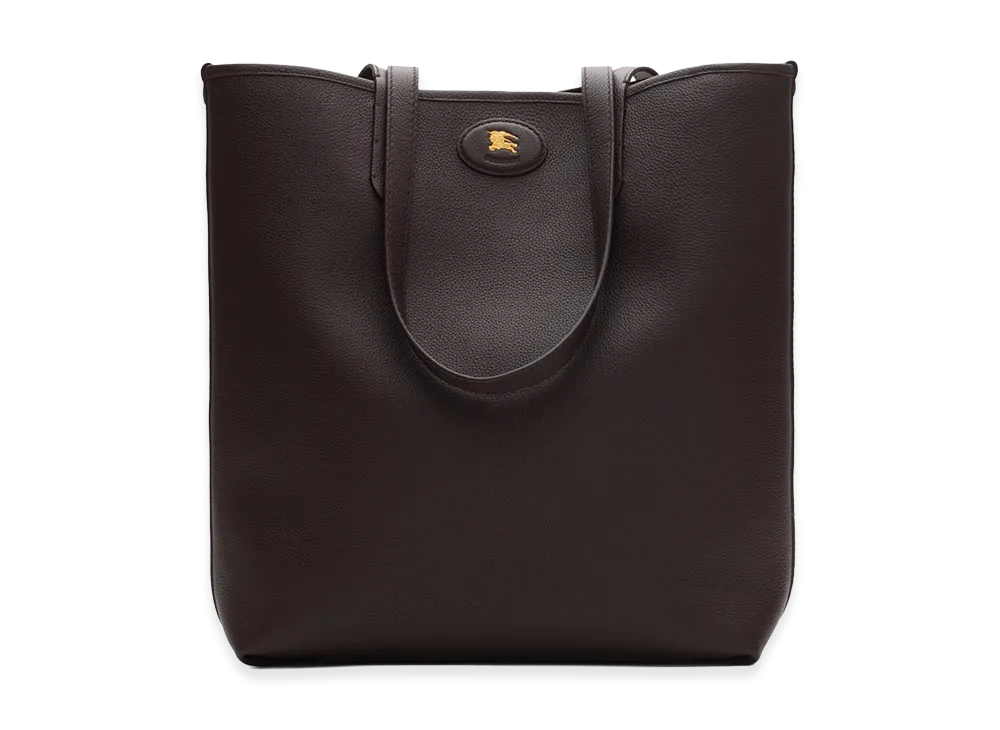 Burberry Reversible Bloomsbury North South Tote "Sand Beige/Peat Brown"