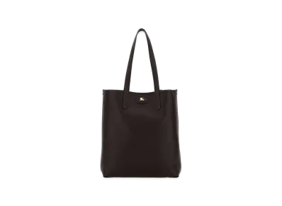Burberry Leather Bloomsbury Shopping Bag "Black/Dark Brown"