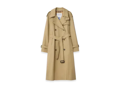 Burberry Women's Long Castleford Trench Coat "Beige"