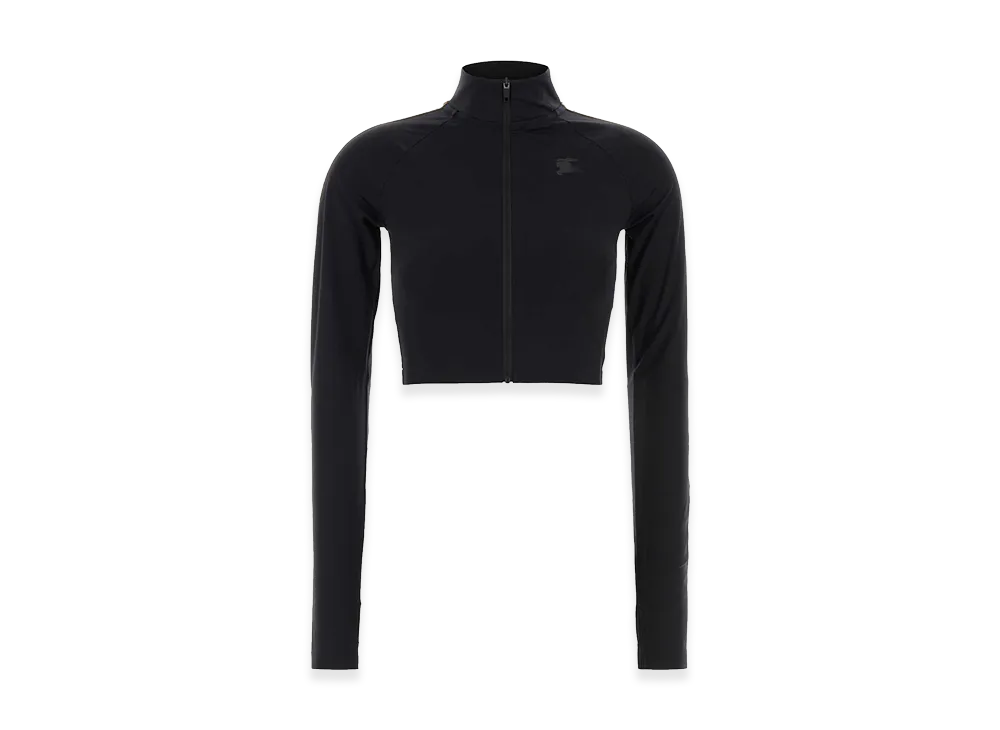 Burberry Women's Stretch Nylon Sweatshirt "Black"