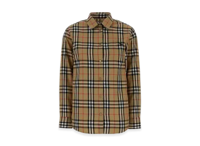 Burberry Women's Check Shirt "Beige"