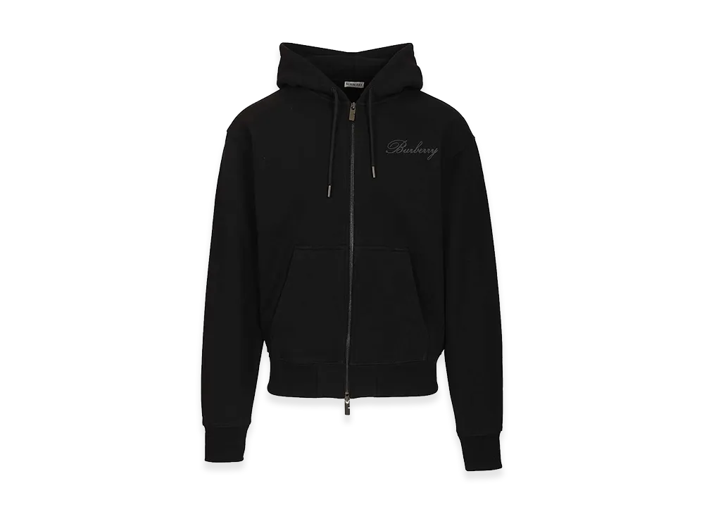 Burberry Stretch Cotton Sweatshirt "Black"