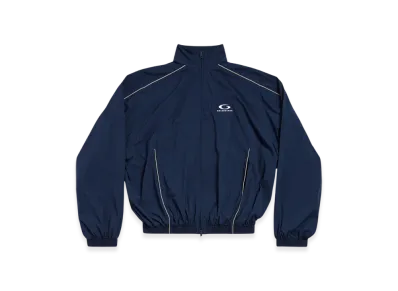 BALENCIAGA Loop Sports Icon Large Tracksuit Jacket "Navy Blue"