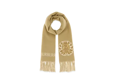 Burberry Cashmere Scarf "Sand/Beige"