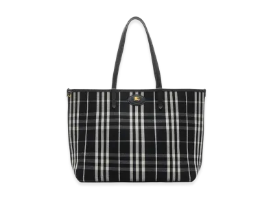 Burberry Women's Medium Bloomsbury Reversible Tote Bag "Black"