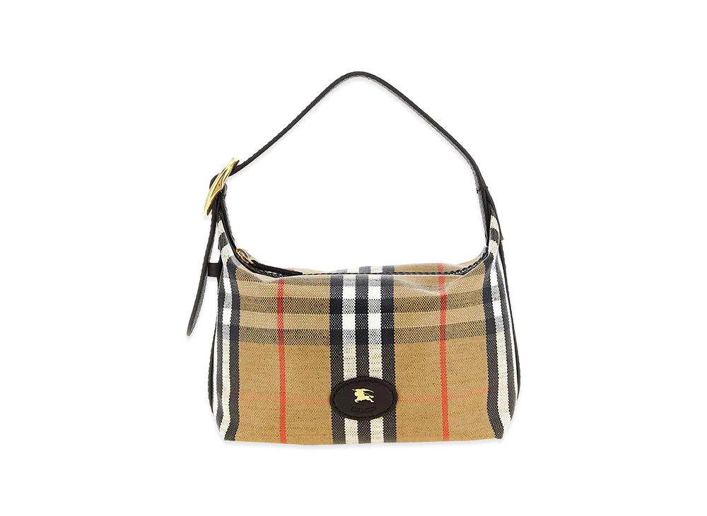 Burberry Women's Highlands Duffle Handbag "Beige"