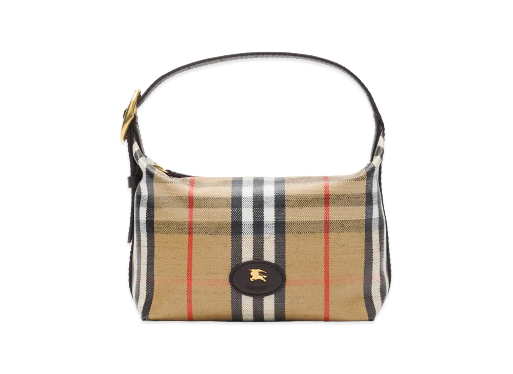 Burberry Women's Mini Highland Duffle Bag "Sand Beige"
