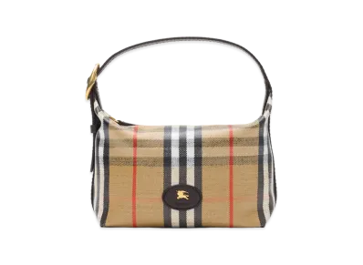 Burberry Women's Mini Highland Duffle Bag "Sand Beige"
