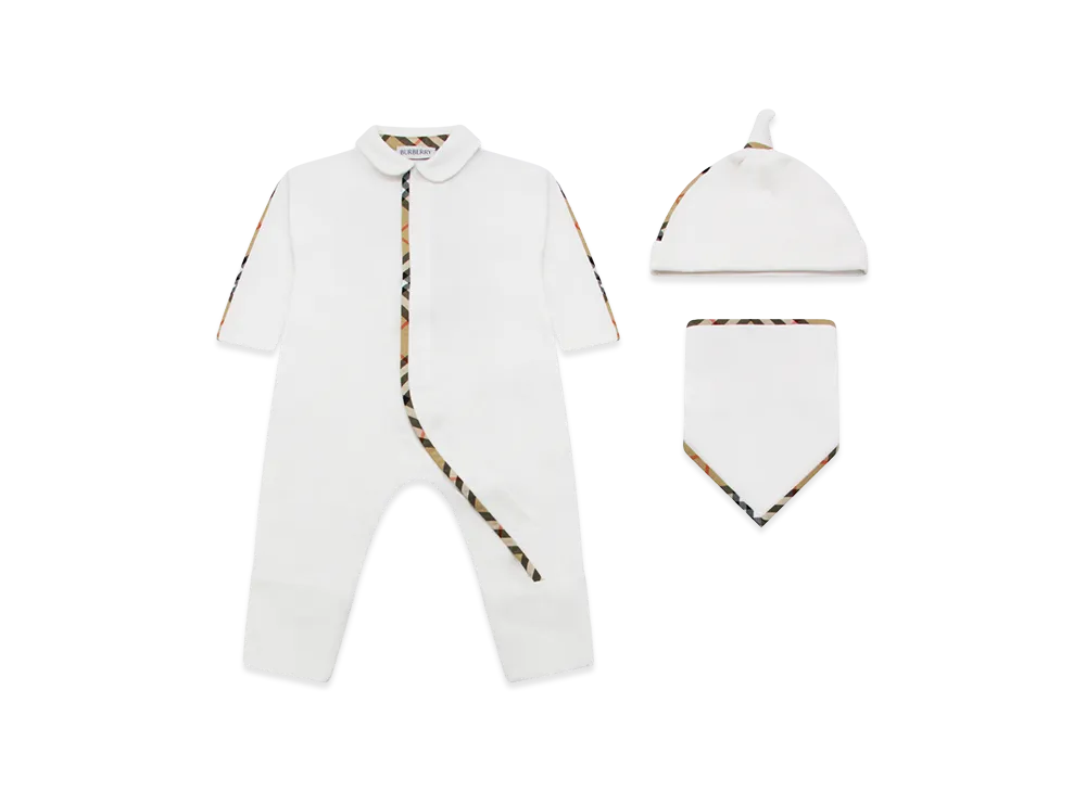 Burberry Kids Clothing Set "White"