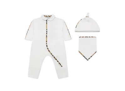 Burberry Kids Clothing Set "White"