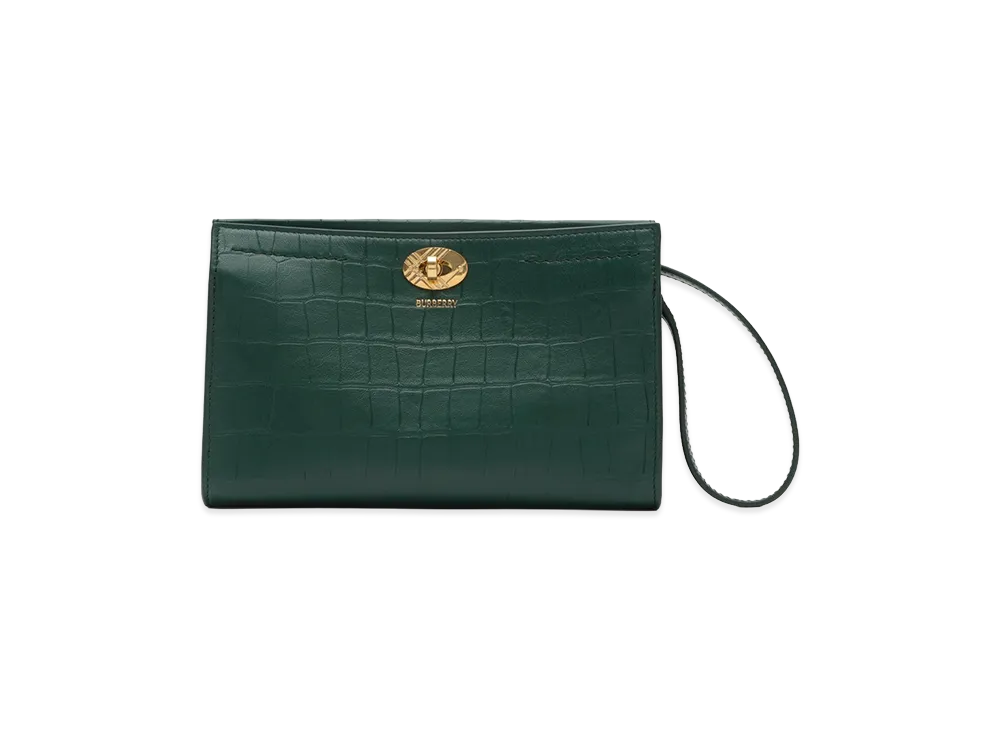 Burberry Women's Cotswolds Pouch "Ivy Green"