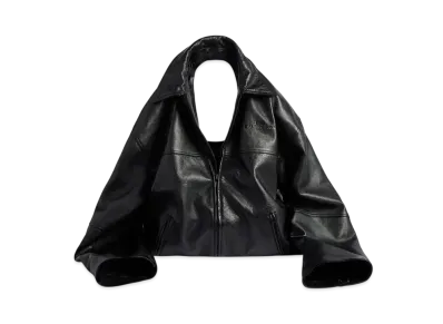 BALENCIAGA Garde Robe Leather Jacket Bag "Black"