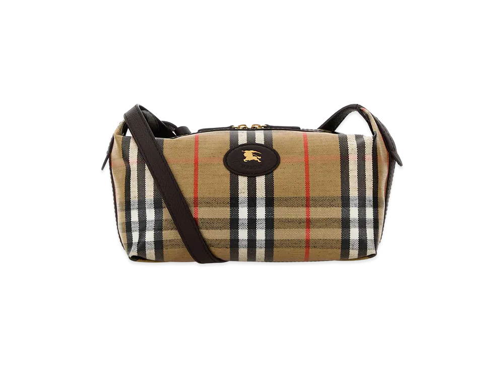 Burberry Printed Canvas Highlands Shoulder Bag "Printed"