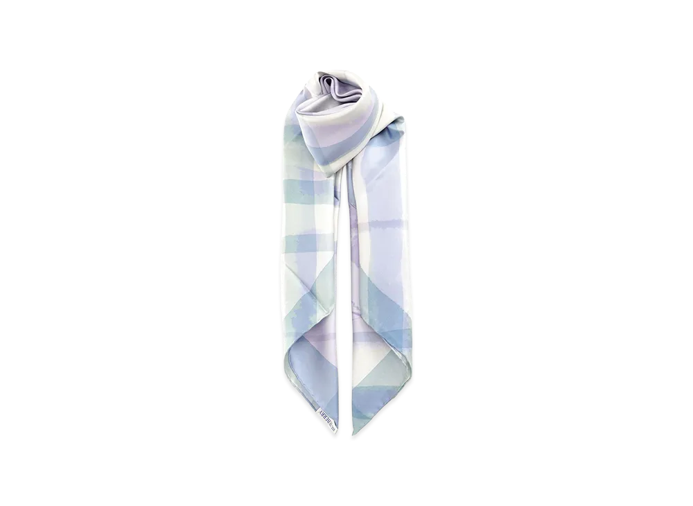 Burberry Check Scarf "Violet"